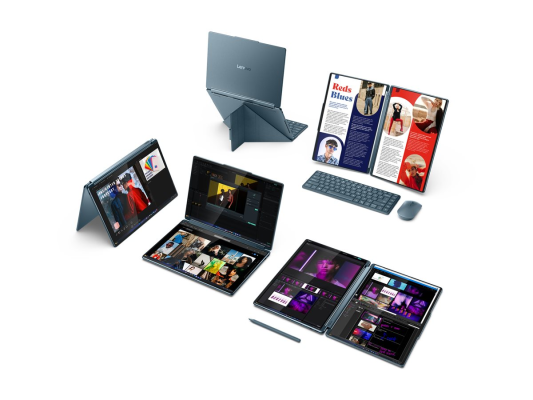 Lenovo Yoga Book 9 14IAH10 Touch 2x14 2.8K ULT7-255H / 32GB / 1TB / Intel Arc 140T / WIN11 Home / ENG Backlit kbd / Tidal Teal / 2Y Warranty  |  Lenovo