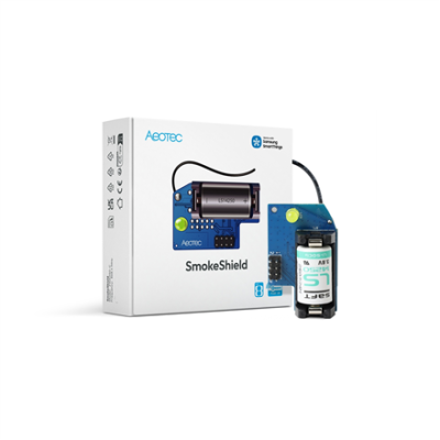 Aeotec SmokeShield Z Wave 800 Series для Ei Smoke & Heat Detectors Ei650W, Ei650iW, Ei630W и Ei630 Kit  |  AEOTEC