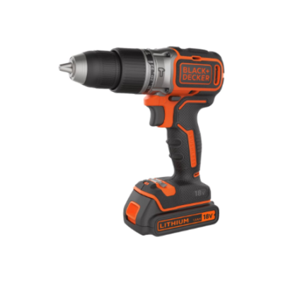 Black&Decker perforators BL188K-QW 18V BL 1Batt 400mA komplektā
