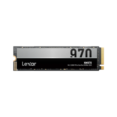 Lexar NM970 M.2 2280 PCle Gen 4x4 NVMe SSD 512GB  |  Lexar