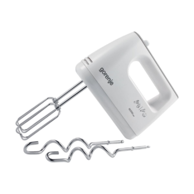 Gorenje  |  Mixer  |  M420CW  |  Hand Mixer  |  450 W  |  Number of speeds 5  |  Turbo mode  |  White