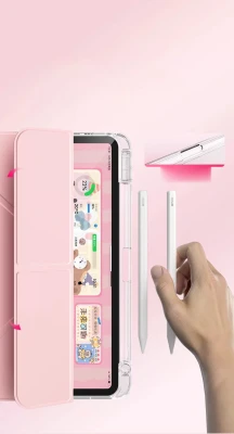 MACHINO TAB vāciņš iPad Pro 12.9" 2018-2022 /  AIR 13" 2024 rozā
