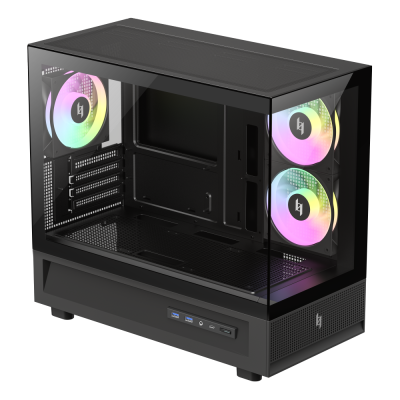 Gamemax korpuss  |  NEX C31 BK  |  MATX / BTF