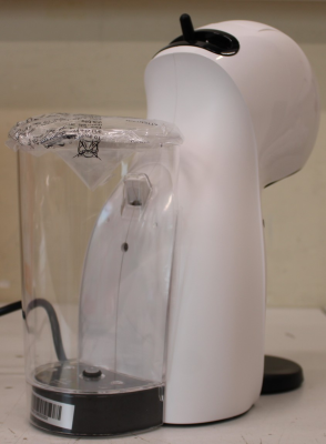 SALE OUT. DeLonghi EDG110.WB Dolce Gusto Piccolo XS Coffee maker, White  |  Delonghi Coffee Maker  |  EDG110.WB Dolce Gusto Piccolo XS  |  Pump pressure 15 bar  |  Capsule  |  1400 W  |  White  |  DAMAGED PACKAGING