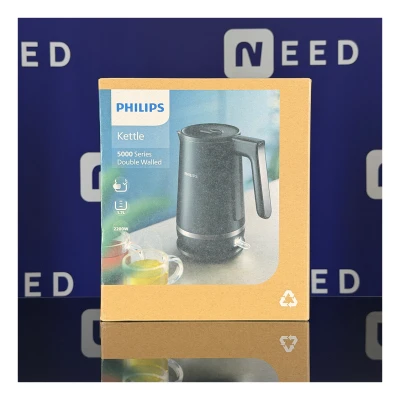 Philips  |  HD9395 / 90  |  Double-Walled Electric Kettle  |  1.7 L  |  2200 W  |  360° Rotational Base  |  Black