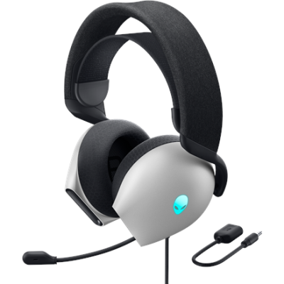 Dell  |  Alienware Vadu Spēļu Austiņas  |  AW520H  |  Vadu  |  Virs Ausīm  |  Troksni slāpējošs