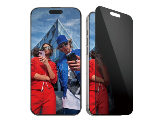 PanzerGlass Screen protector  |  Apple  |  iPhone 16 Pro Max  |  Glass  |  Black  |  Ultra-Wide Fit