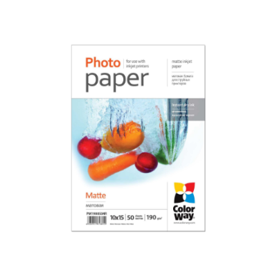 190 g / m²  |  10x15  |  Matte Photo Paper