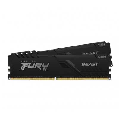 Kingston  |  Fury Beast  |  16 GB  |  DDR4  |  3600 MHz  |  PC / server  |  Registered No  |  ECC No