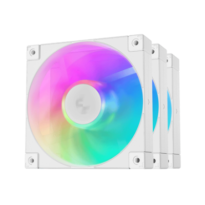 DeepCool R-FD12-WHAPN3-G  |  120 mm ARGB Cooling Fans  |  3-in-1  |  White