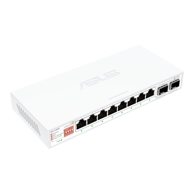 ASUS QG-U1080 8-Port 2.5G, 2-Port 10G, SFP+ Unmanaged Switch
