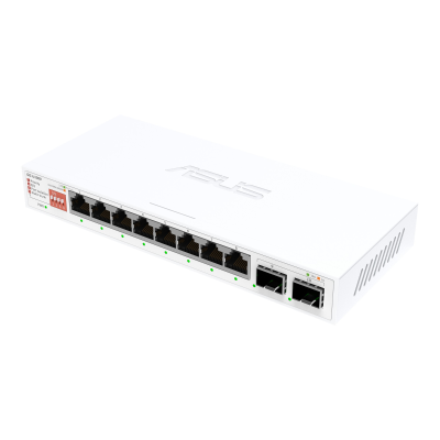 ASUS QG-U1080 8-Port 2.5G, 2-Port 10G, SFP+ Unmanaged Switch