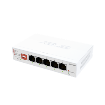 ASUS QG-U1050 2.5G Unmanaged Ethernet Switch, 5-port