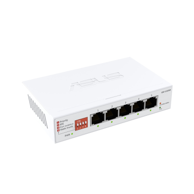 ASUS QG-U1050 2.5G Unmanaged Ethernet Switch, 5-port