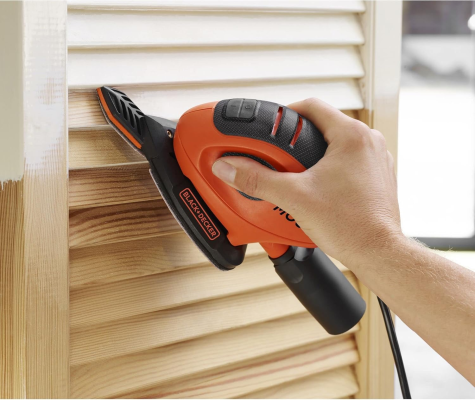 Black&Decker Sander BEW230BC-QS 55W MOUSE + 15 Acc. + Softbag