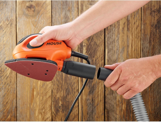 Black&Decker Sander BEW230BC-QS 55W MOUSE + 15 Acc. + Softbag