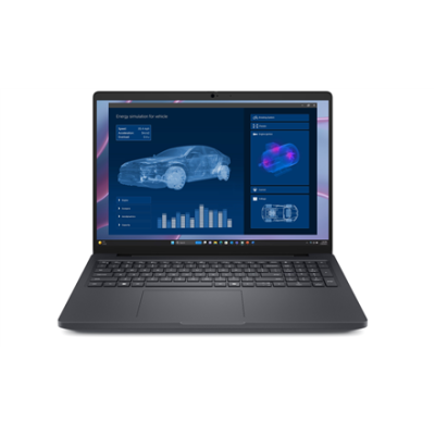 Dell Pro Max 16 MC16255 FHD+ AMD Ryzen AI 9 HX PRO 370 / 64GB / 512GB / NVIDIA RTX PRO 1000 Blackwell 8GB / Win11 Pro / ENG apgaismotā klaviatūra / FP / SC / 3Y Pamata