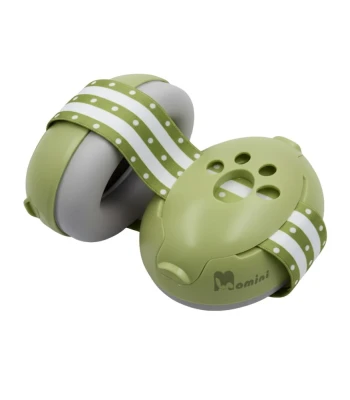 Momini bērnu trokšņu samazinošie austiņas Mimi Green