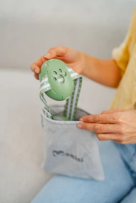 Momini bērnu trokšņu samazinošie austiņas Mimi Green