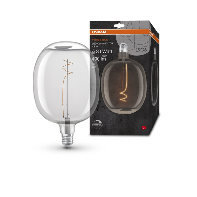 Dimmable LED bulb, E27, 4.8W, 400Lm, 2700K, 320°, Vintage 1906 Ballon