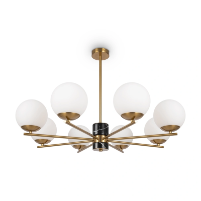 Pendant light MARBLE, excl. E27 x 8, max 60W, IP20