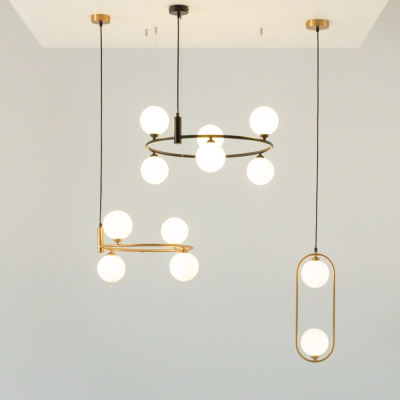Pendant light RING, excl. G9 x 2, max 25W, IP20