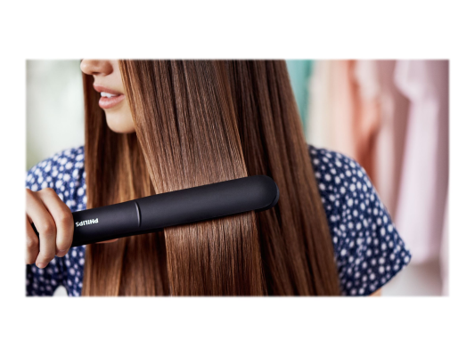 Philips  |  Hair Straitghtener  |  BHS376 / 00 StraightCare Essential  |  Ceramic heating system  |  Temperature (min) 160 °C  |  Temperature (max) 230 °C  |  Black