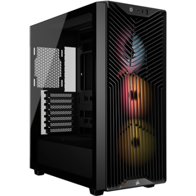 Corsair PC Case  |  3200D RS  |  Black  |  Mid-Tower