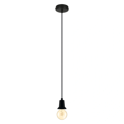 Decorative hanging wire for E27 lamp, max 20W, IP20, bulb not included