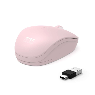 PORT CONNECT Mouse  |  Collection II  |  Беспроводная  |  2.4 GHz  |  Розовый