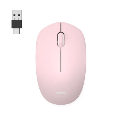 PORT CONNECT Mouse  |  Collection II  |  Беспроводная  |  2.4 GHz  |  Розовый
