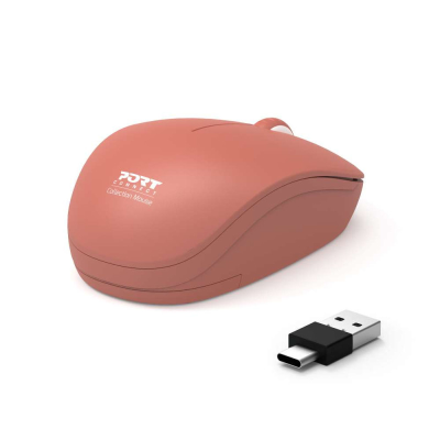 PORT CONNECT Mouse  |  Collection II  |  Беспроводная  |  2.4 GHz  |  Оранжевый