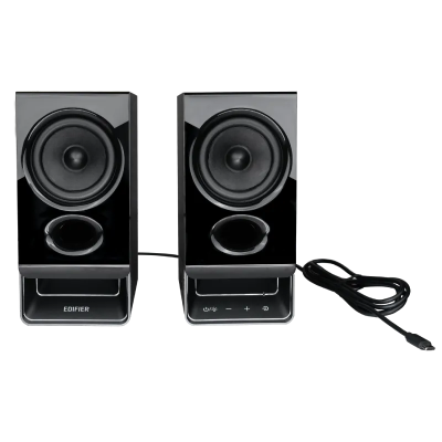 Edifier R20BT Компактные Bluetooth 2.0 колонки с атмосферным светом, черный
