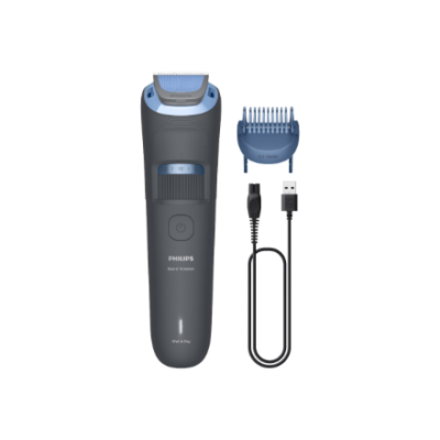 Philips trimmeris  |  BT3617 / 15 sērija 3000  |  Bezvadu  |  Mitrs un sauss  |  Garuma pakāpju skaits 20  |  Tumši pelēks