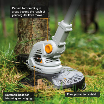 Batavia 18V grass trimmer 250 mm 2-in-1 string and blade trimmer