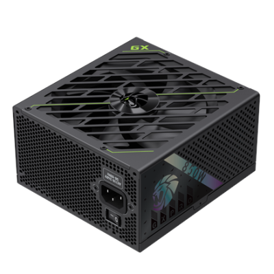 Gamemax PSU  |  GX 850G  |  850 W  |  Zeltīts  |  Moduļu