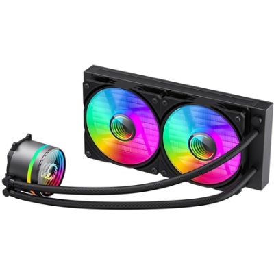 Gamemax CPU Liquid Cooler  |  ICEBURG 240 INFINITY  |  Black