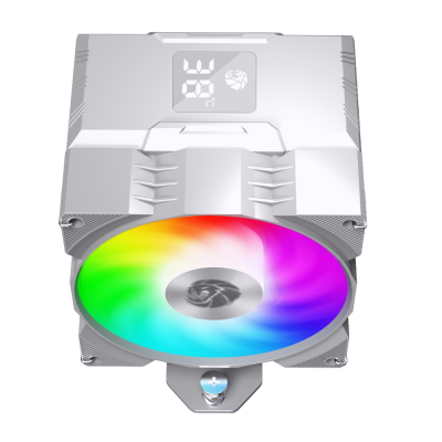 Gamemax GAMMA 90 DIGITAL WH  |  CPU Air Cooler  |  White
