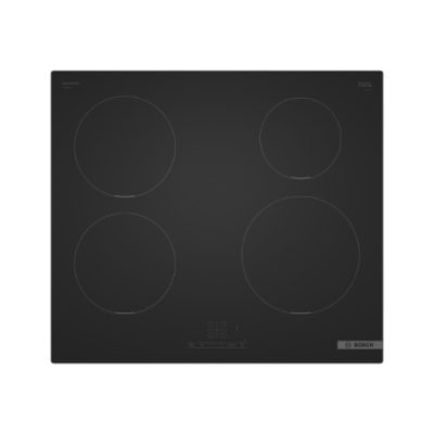 Bosch PIE61ABB5E Hob, Induction, Number of burners / cooking zones 4, 60 cm, Black  |  Bosch