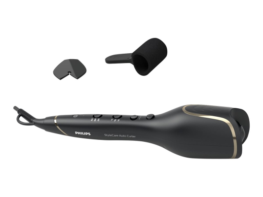 Philips  |  StyleCare Prestige automātiskais curler  |  BHB876 / 00  |  Temperatūra (min) 170 °C  |  Temperatūra (max) 210 °C