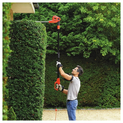 BLACK & DECKER  |  Telescopic hedge trimmer, PH5551-QS, 550 W