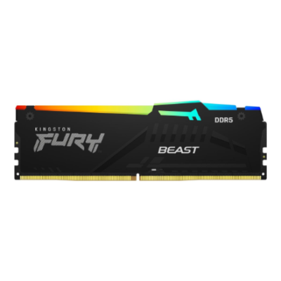 Kingston KF564C32BBEA-16 16GB 6400MT / s DDR5 CL32 DIMM FURY Beast Black RGB EXPO  |  Kingston