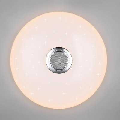 LED Griestu lampa MUSICA ar pulti un skaļruni, 33W, 3600Lm, 2700-6500K + RGB, IP20