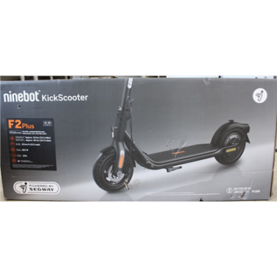 РАСПРОДАЖА. Segway  |  Самокат F2 Plus E  |  Черный  |  24 месяца  |  УПАКОВКА С УЩЕРБОМ