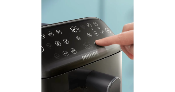Philips Airfryer, Dual Basket  |  NA462 / 80 4000 Series  |  Capacity 10 L  |  Power 2750 W  |  RapidAir  |  Silk White / Beige