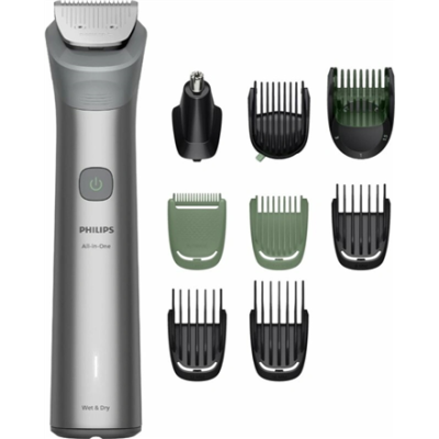 Philips All-in-One Hair trimmer  |  MG5931 / 15 Series 5000  |  Cordless  |  Number of length steps 13  |  Step precise 0.5 mm  |  Light gray