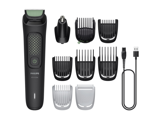 Philips Hair trimmer  |  MG3946 / 15 Series 3000  |  Cordless  |  Number of length steps 12  |  Black