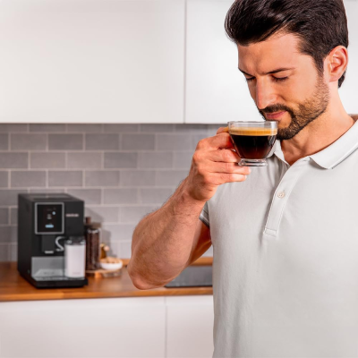Cecotec  |  Automatic Coffee Machine with Milk Frother  |  Cremmaet Compactccino Connected  |  19 bar  |  Black