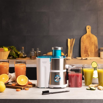 Cecotec  |  Orbital Juicer  |  Juice&Fresh 400 Titan White  |  Type Juicer maker  |  White / Silver  |  400 W  |  Number of speeds 2  |  20000 RPM
