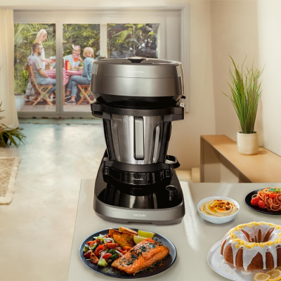 Cecotec Mambo CooKing Victory  |  Multifunctional Robot  |  1700 W  |  Number of speeds 19  |  Bowl capacity 4.5 L  |  Black / Grey